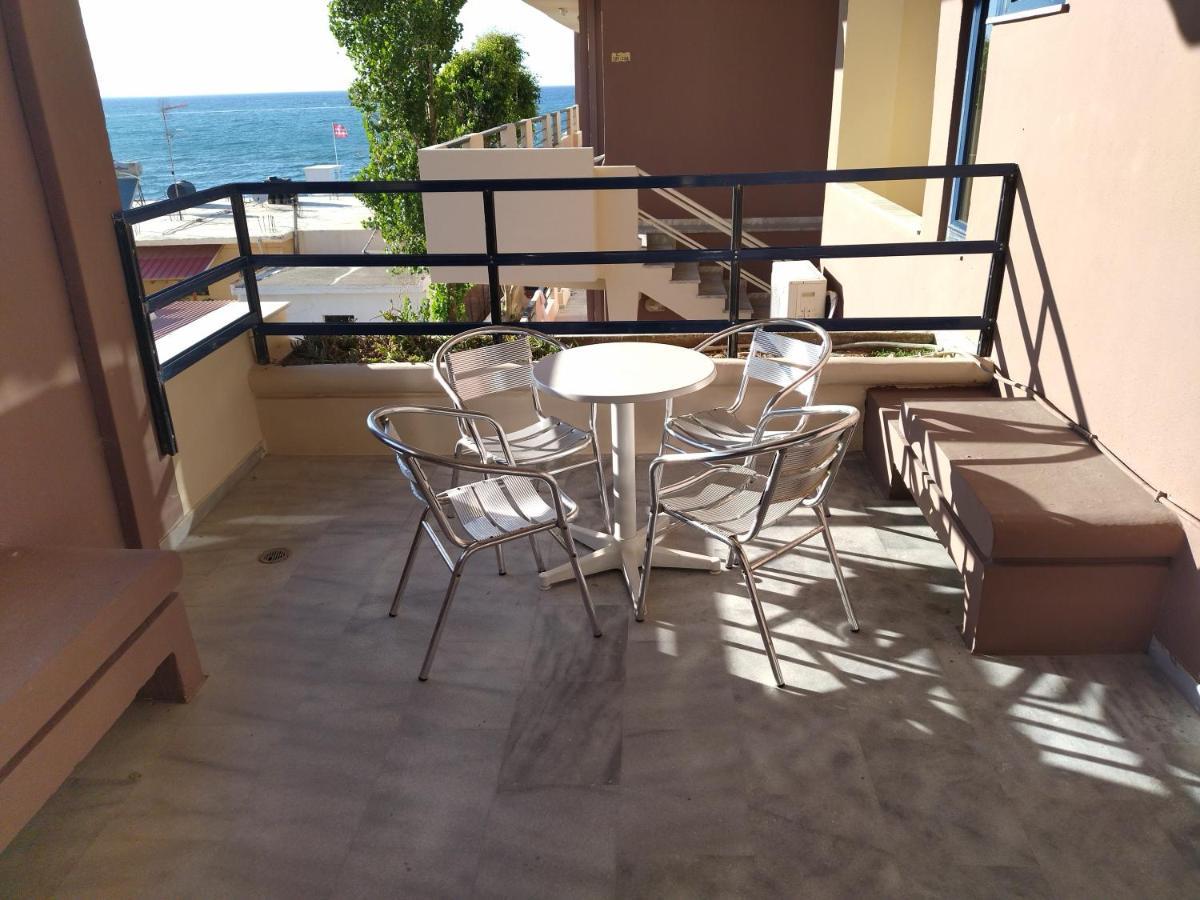 Hotel Haris On The Beach Агия-Марина Экстерьер фото