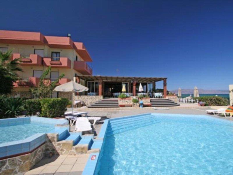 Hotel Haris On The Beach Агия-Марина Экстерьер фото
