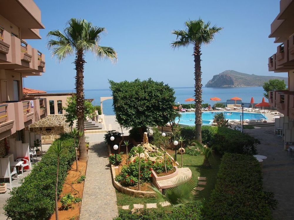 Hotel Haris On The Beach Агия-Марина Экстерьер фото